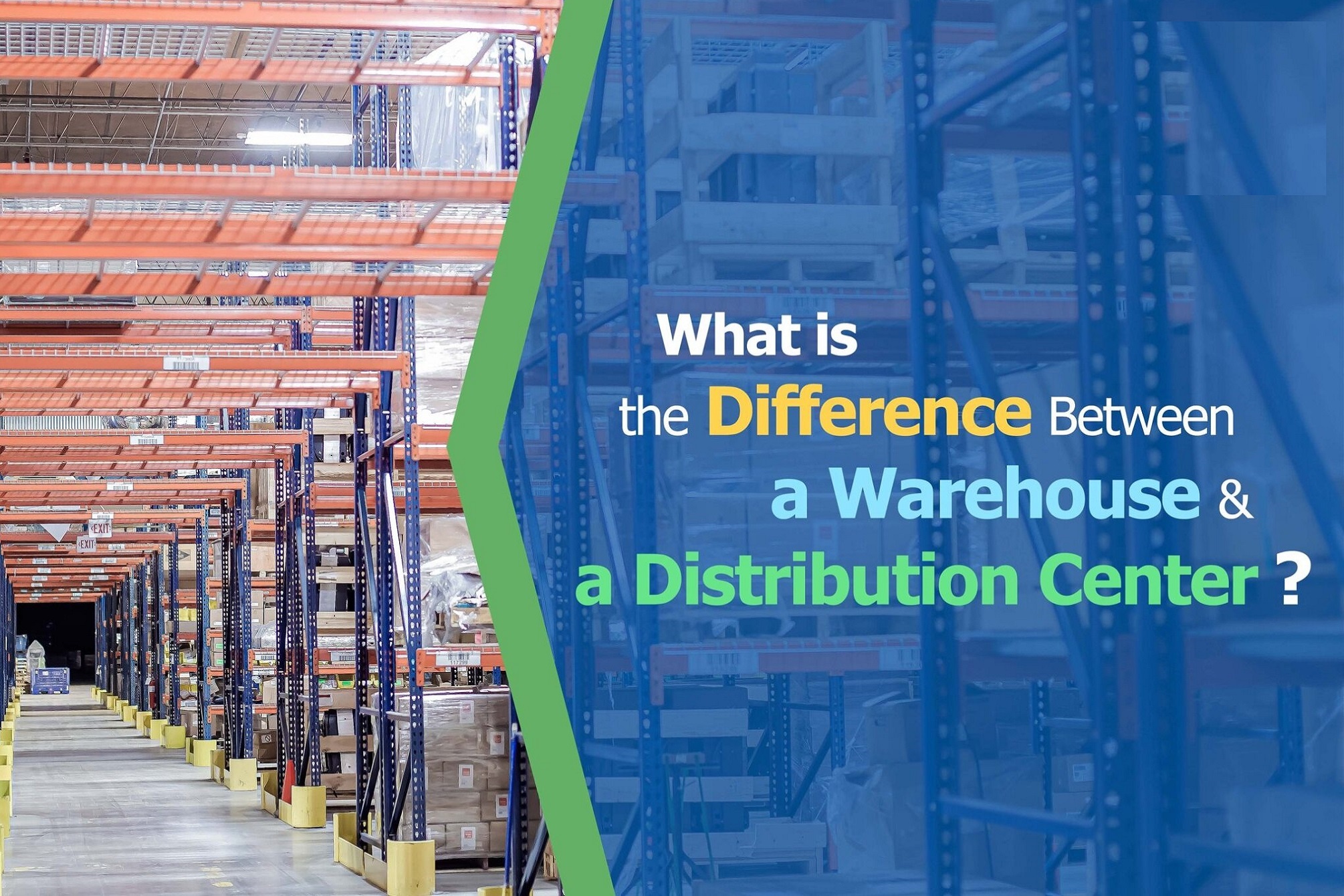 The Difference Between A Warehouse And A Distribution Center